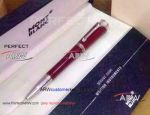 Perfect Replica Montblanc Replica Princesse Monaco Red Ballpoint Pen